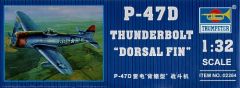 Trumpeter 1/32 P-47D Thunderbolt with dorsal fin # 02264 - Plastic Model Kit