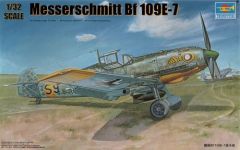 Trumpeter 1/32 Messerschmitt Bf 109E-7 # 02291 - Plastic Model Kit