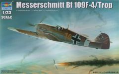 Trumpeter 1/32 Messerschmitt Bf 109F-4 Tropical # 02293 - Plastic Model Kit