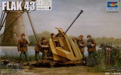 Trumpeter 1/35 FlaK 43 German 3.7cm Anti-aircraft Gun # 02311 - Plastic Model Kit