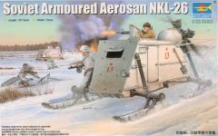 Trumpeter 1/35 Soviet NKL-26 Armoured Aerosan # 02321 - Plastic Model Kit