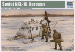Trumpeter 1/35 Aerosan NKL-16 Soviet Armoured Aerosled # 02337 - Plastic Model Kit