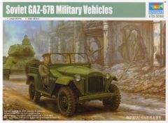 Trumpeter 1/35 Soviet GAZ-67B # 02346 - Plastic Model Kit