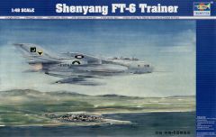 Trumpeter 1/48 Shenyang FT-6 Trainer # 02813 - Plastic Model Kit