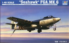 Trumpeter 1/48 Hawker Sea Hawk FGA Mk. 6 # 02826 - Plastic Model Kit