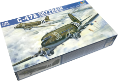 Trumpeter 1/48 Douglas C-47A Dakota Skytrain # 02828 - Plastic Model Kit