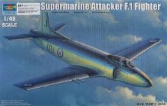 Trumpeter 1/48 Supermarine Attacker F.1 # 02866 - Plastic Model Kit