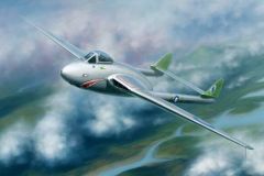 Trumpeter 1/48 de Havilland Vampire FB Mk 5 # 02874 - Plastic Model Kit