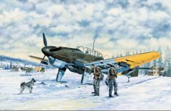 Trumpeter 1/32 Junkers Ju 87B-2/U4 Stuka with Skis # 03215 - Plastic Model Kit