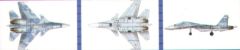Trumpeter 1/700 Sukhoi Su-33 Flanker (12 in box) # 03410 - Plastic Model Kit