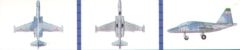 Trumpeter 1/700 Sukhoi Su-25UTG Frogfoot (18 in box) # 03411 - Plastic Model Kit