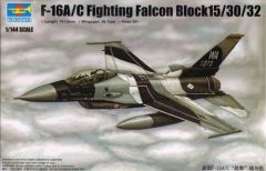 Trumpeter 1/144 Lockheed-Martin F-16C Falcon 15/30/32 # 03911 - Plastic Model Kit