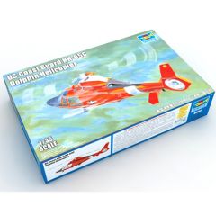Trumpeter 1/35 US Coast Guard HH-65C Dolphin Helicopter # 5107 - Plastic Model Kit