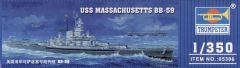 Trumpeter 1/350 USS Massachusetts BB-59 # 05306 - Plastic Model Kit