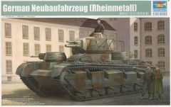 Trumpeter 1/35 German Neubaufahrzeug Rheinmetall Tank # 05528 - Plastic Model Kit