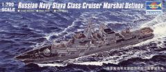 Trumpeter 1/700 Russian Slava Class Cruiser Marshal # 05722 - Plastic Model Kit