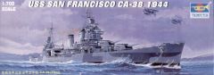 Trumpeter 1/700 USS San Francisco CA-38 1944 # 05747 - Plastic Model Kit