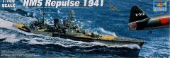 Trumpeter 1/700 HMS Repulse 1941 # 05763 - Plastic Model Kit