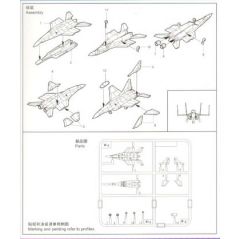 Trumpeter 1/350 MiG-29K Fulcrum x 6 per sets # 06216 - Plastic Model Kit