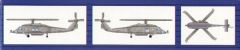 Trumpeter 1/350 Sikorsky HH-60H Rescue Hawk x 6 # 06232 - Plastic Model Kit