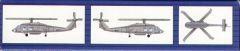 Trumpeter 1/350 Sikorsky SH-60F Ocean Hawk x 6 # 06239 - Plastic Model Kit