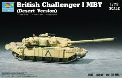 Trumpeter 1/72 CHALLENGER 1 MBT # 07105 - Plastic Model Kit