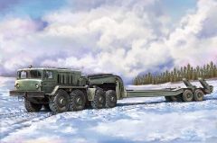 Trumpeter 1/72 MAZ-537G w/t MAZ/ChMZAP 527G Semi Trailer # 07194