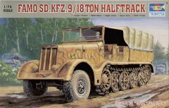 Trumpeter 1/72 18 ton heavy half-track Famo # 07203 - Plastic Model Kit