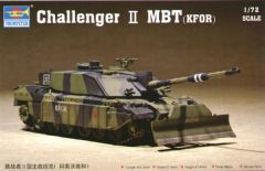 Trumpeter 1/72 Challenger II MBT KFOR # 07216 - Plastic Model Kit