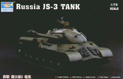 Trumpeter 1/72 Russian JS-3 Tank # 07227 - Plastic Model Kit