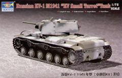 Trumpeter 1/72 KV-1 M1941 KV Small Turret # 07232 - Plastic Model Kit