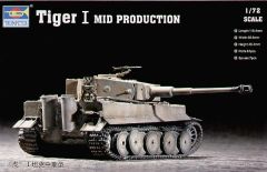 Trumpeter 1/72 Tiger I Mid Production # 07243 - Plastic Model Kit