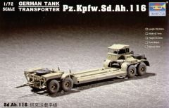 Trumpeter 1/72 German Sd.Ah.116 Tank Transporter # 07249 - Plastic Model Kit
