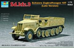 Trumpeter 1/72 Sd.Kfz.9 18T Famo Half Track # 07252 - Plastic Model Kit