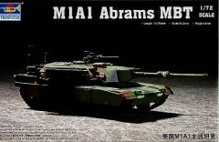 Trumpeter 1/72 M1A1 Abrams MBT # 07276 - Plastic Model Kit