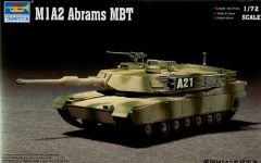 Trumpeter 1/72 M1A2 Abrams # 07279 - Plastic Model Kit