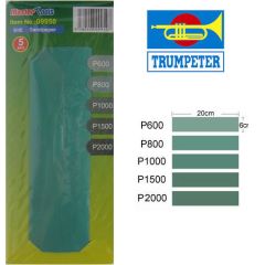 Trumpeter Tools Sandpaper 20cm x 6cm (G Grades) # 09950