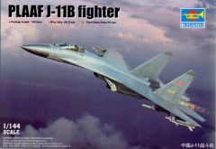 Trumpeter 1/144 PLAAF J-11B Fighter # 03915 - Plastic Model Kits