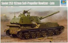 Trumpeter 1/35 Soviet 2S3 152mm SPG Late # 05567 # Plastic Model Kit