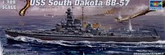 Trumpeter 1/700 USS South Dakota BB-57 # 05760 - Plastic Model Kit