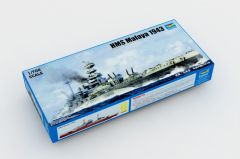 Trumpeter 1/700 HMS Malaya 1943 # 05799 - Plastic Model Kit