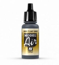 Vallejo 17ml Model Air - US Grey acrylic paint # 047