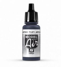 Vallejo 17ml Model Air - Arctic Blue Metal # 071