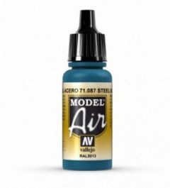 Vallejo 17ml Model Air - Dark Sea Blue acrylic paint # 087