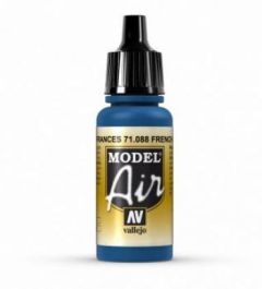 Vallejo 17ml Model Air - French Blue acrylic paint # 088