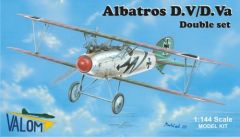 Valom 1/144 Albatros D.V (Dual Combo) # 14406 - Plastic Model Kit