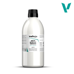Vallejo 500ml Satin Liquid Varnish # 28519
