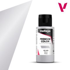 Vallejo 60ml Premium Color Silver # 62048