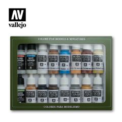 Vallejo Model Model Color Set - Folkstone Special (x16) # 70102