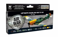 Vallejo Model Air Set - Luftwaffe Pre-War to 1941 # 71165